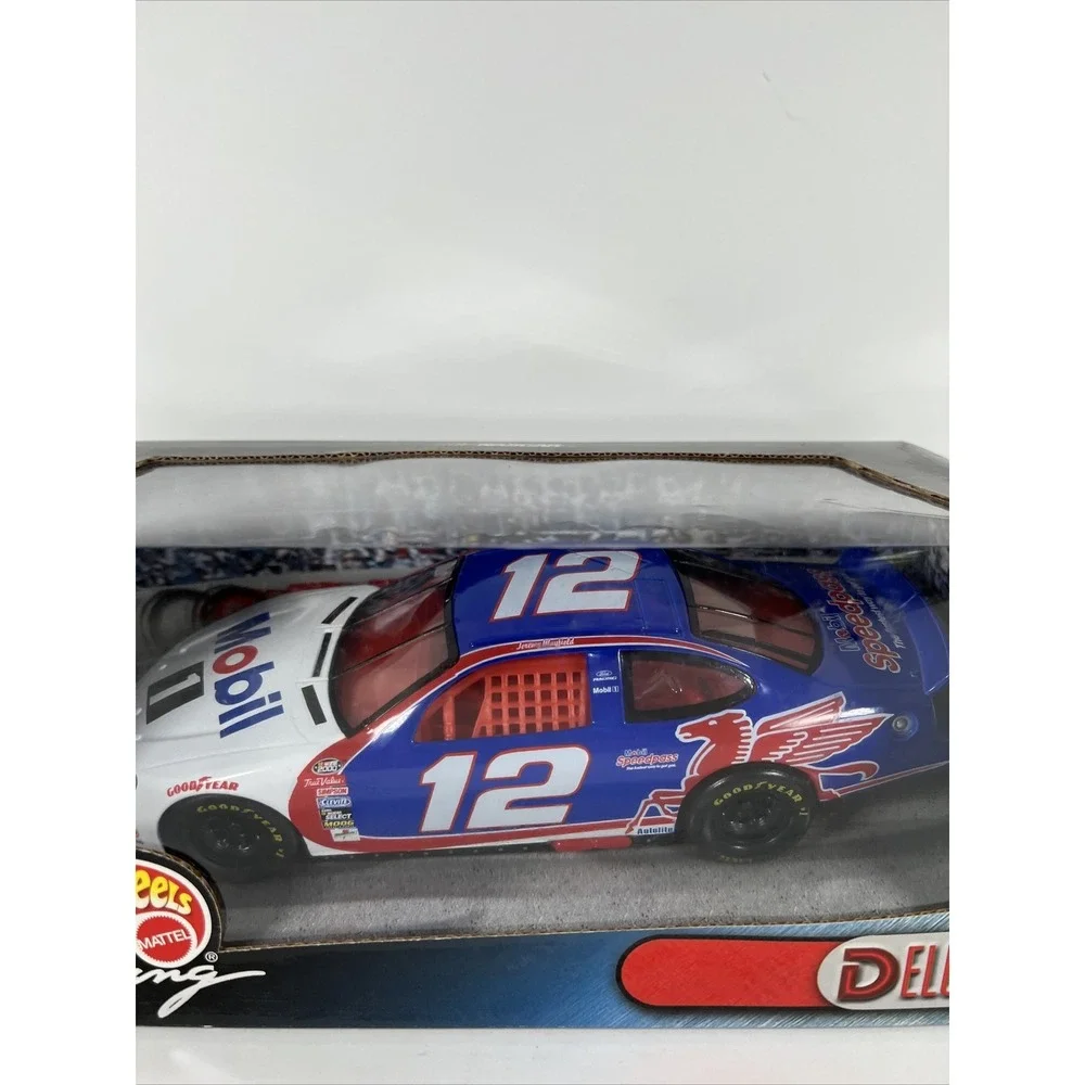 1997 Ford Taurus #12 Mobil Hot Wheels Mattel Nascar Diecast 1/24 Jeremy Mayfield